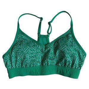 PINK Active by Victoria’s Secret Ultimate Lightly Lined Sports Bra (Green) - S